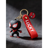 3D PVC Figure Keychain - Spider-Man - Miles Morales Chibi