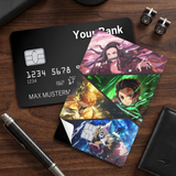 Credit Card Skin Sticker - Demon Slayer - Main Characters Collage