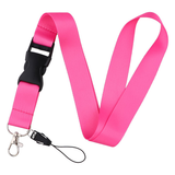 Lanyard - Solid Pink (3)