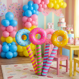 Inflatable Toy - Donut Lollipop 36 Inch (Random Design)