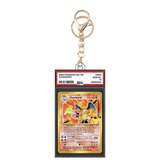 Card Keychain - Pokemon - Charizard Graded Slab 30th Anniversary