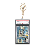 Card Keychain - Pokémon - Meowth Graded Slab 30th Anniversary