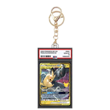 Card Keychain - Pokémon - Pikachu & Zekrom GX Graded Slab 30th Anniversary