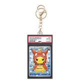 Card Keychain - Pokémon - コイキングごっこピカチュウ Graded Slab Promo Holo (Japanese)