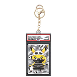 Card Keychain - Pokémon - Pretend Team Skull Pikachu Graded Slab (Japanese)