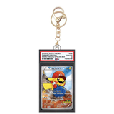 Card Keychain - Pokémon - Mario Pikachu Graded Slab (Japanese)