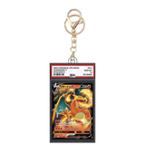 Card Keychain - Pokémon - Charizard V Graded Slab Star Birth (Japanese) #127
