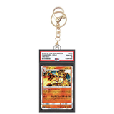 Card Keychain - Pokémon - Charizard Graded Slab (Japanese) #133