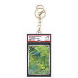 Card Keychain - Pokémon - Bulbasaur Graded Slab Illustration Rare #155