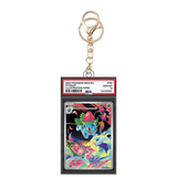 Card Keychain - Pokémon - Ivysaur Graded Slab Illustration Rare #171
