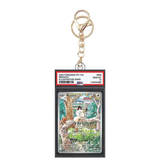 Card Keychain - Pokémon - Meowth Graded Slab Illustration Rare