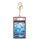 Card Keychain - Pokémon - Vaporeon Graded Slab Illustration Rare