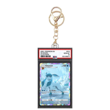 Card Keychain - Pokémon - Glaceon Graded Slab Illustration Rare