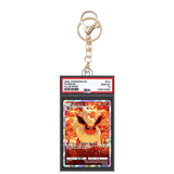 Card Keychain - Pokémon - Flareon Graded Slab Illustration Rare