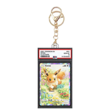 Card Keychain - Pokémon - Eevee Graded Slab Illustration Rare