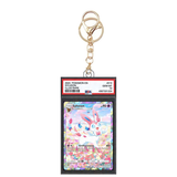 Card Keychain - Pokémon - Sylveon Graded Slab Illustration Rare