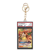 Card Keychain - Pokémon - Charizard & Braixen GX Graded Slab