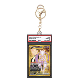 Card Keychain - Pokemon - Team Rocket's Mewtwo ex Graded Slab #273
