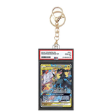 Card Keychain - Pokémon - Reshiram & Zekrom GX Graded Slab #242