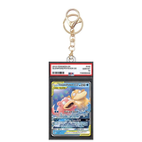 Card Keychain - Pokémon - Slowpoke & Psyduck GX Graded Slab #384