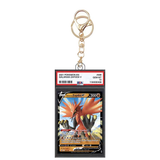 Card Keychain - Pokémon - Galarian Zapdos V Graded Slab #404