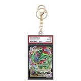 Card Keychain - Pokémon - Rayquaza VMAX Graded Slab #421