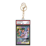 Card Keychain - Pokémon - Espeon & Deoxys GX Graded Slab