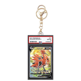 Card Keychain - Pokémon - Galarian Zapdos V Graded Slab #407