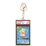 Card Keychain - Pokémon - Slowpoke & Psyduck GX Graded Slab #394