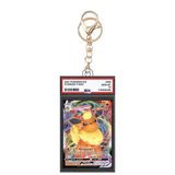 Card Keychain - Pokémon - Flareon VMAX Graded Slab #435