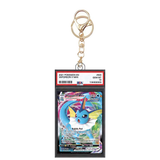Card Keychain - Pokémon - Vaporeon VMAX Graded Slab #438