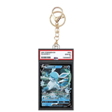 Card Keychain - Pokémon - Glaceon V Graded Slab #439