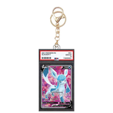 Card Keychain - Pokémon - Glaceon V Graded Slab #456
