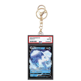 Card Keychain - Pokémon - Alolan Vulpix V Graded Slab #509