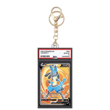 Card Keychain - Pokémon - Lucario V Graded Slab #537