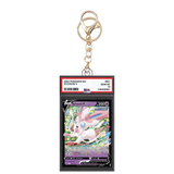 Card Keychain - Pokémon - Sylveon V Graded Slab #535