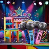 Inflatable Toy - Microphone 10.5 Inch (Random Color)