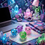 Squishy - Squeezy Sugar Octopus 2.5 Inch (Random Color)