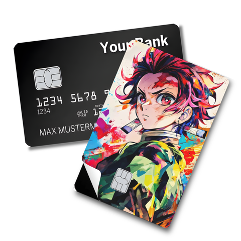 Credit Card Skin Sticker - Demon Slayer - Tanjiro Kamado