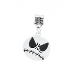 Bracelet Charm - The Nightmare Before Christmas - Jack Skellington round head