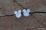 Stud Earrings - Disney - Mickey Mouse Zircon