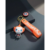 3D PVC Figure Keychain - Horror - Pennywise Grey Clown Suit Variant 2