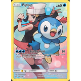 Card Keychain - Pokémon - Piplup basic Secret Rare, features trainer Dawn