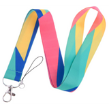 Lanyard - Geometric Color Block (2)