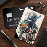 Credit Card Skin Sticker - Teenage Mutant Ninja Turtles - Artistic Ninja Turtles Group - Holographic
