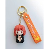 3D PVC Figure Keychain - Harry Potter - Ginny Weasley Holding Teddy Bear