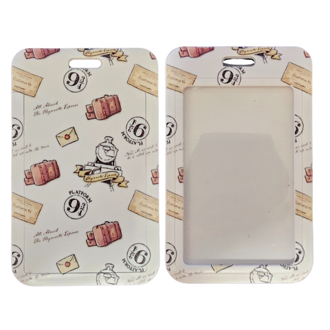 ID Card Badge Holder - Harry Potter - Hogwarts Acceptance Letter & Suitcase Elements