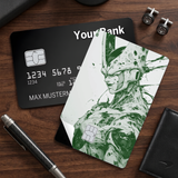 Credit Card Skin Sticker - Dragon Ball - Perfect Cell Green Ink - Holographic