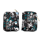 Zippered Short Wallet - The Nightmare Before Christmas