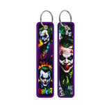 Embroidery Keychain - DC Comics - The Joker (Face & Laugh) by Dream's Arts Online